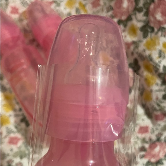 Dr. Brown's SOLID Pink Baby Bottles set of 3 8oz. - Picture 3 of 4